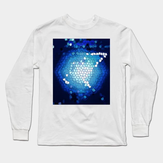 Blue ember Long Sleeve T-Shirt by TriForceDesign